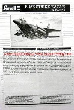 Revell 03972 F-15E STRIKE EAGLE & Bombs -Toy Model Store 10119 2 REV03972 1
