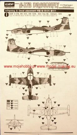 Academy 12461 A-37B DRAGONFLY 19 Academy 12461 A-37B DRAGONFLY -Toy Model Store 1122 2 aca1663 1