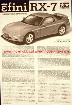 Tamiya 24110 Efini RX-7 14 Tamiya 24110 Efini RX-7 -Toy Model Store 1132 2 tam24110 1