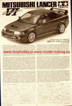 Tamiya 24213 Mitsubishi Lancer Evolution VI -Toy Model Store 1132 2 tam24213 1