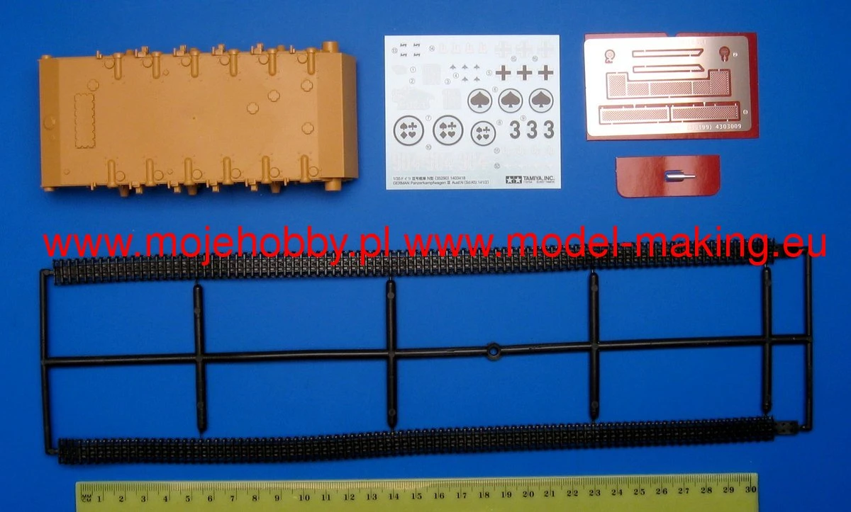 Tamiya 35290 German Panzerkampfwagen III Ausf.N (Sd.Kfz.141/2) 9 Tamiya 35290 German Panzerkampfwagen III Ausf.N (Sd.Kfz.141/2) - Image 7