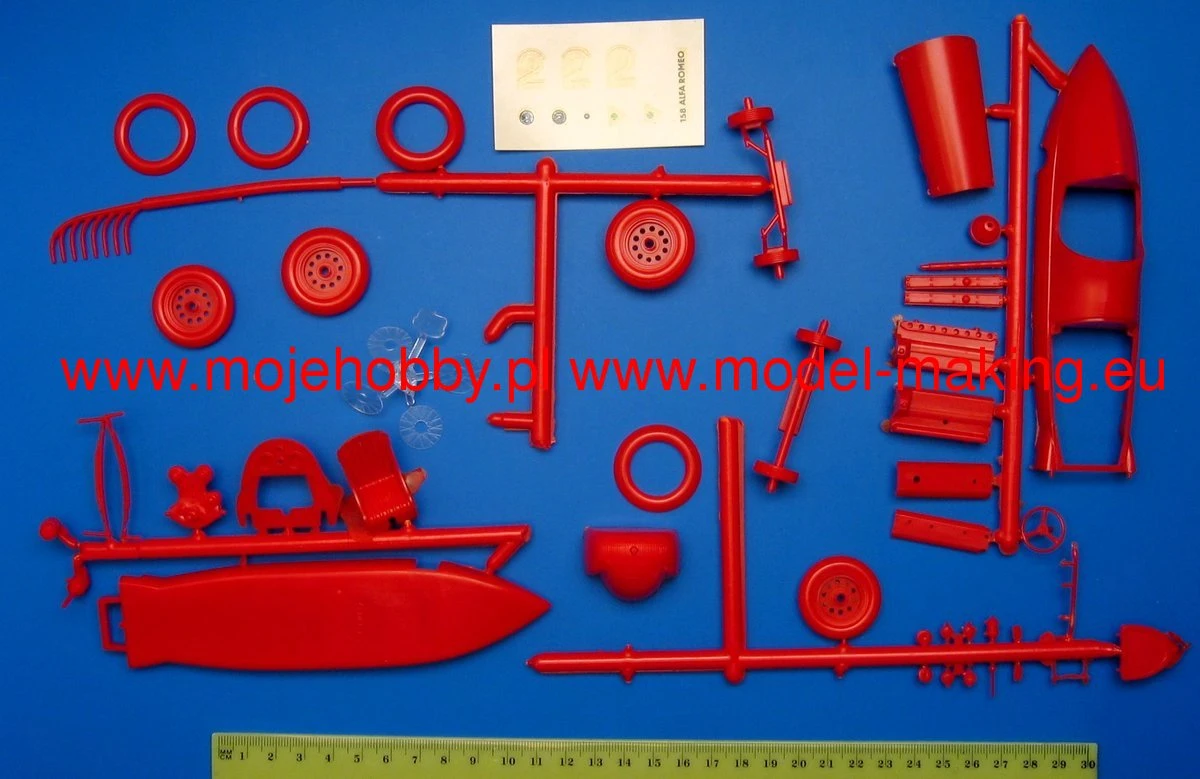 Smer 0952 ALFA ROMEO "ALFETTA" FORMULA 1 1950 4 Smer 0952 ALFA ROMEO "ALFETTA" FORMULA 1 1950 - Image 2