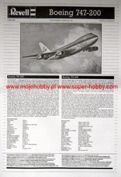 Revell 63999 Model Set Boeing 747-200 -Toy Model Store 11755 2 rev03999 1