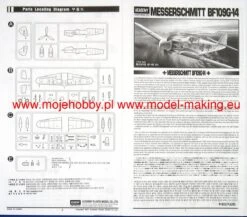 Academy 12454 MESSERSCHMITT Bf109G-14 -Toy Model Store 1211 2 aca1653 1