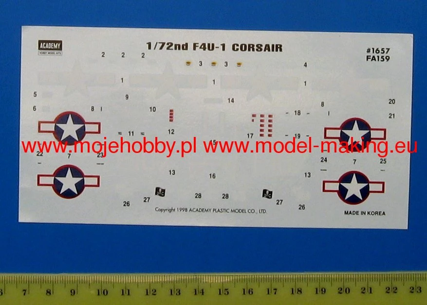Academy 12457 F4U-1 CORSAIR 9 Academy 12457 F4U-1 CORSAIR - Image 7