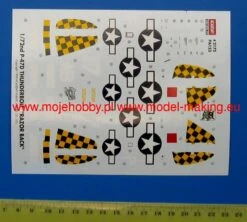 Academy 12492 P-47D THUNDERBOLT [RAZOR-BACK] -Toy Model Store 1242 1 aca2175 1