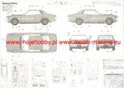 Hasegawa HC12 Toyota Celica 1600 GT -Toy Model Store 1247 2 hasHC12 4