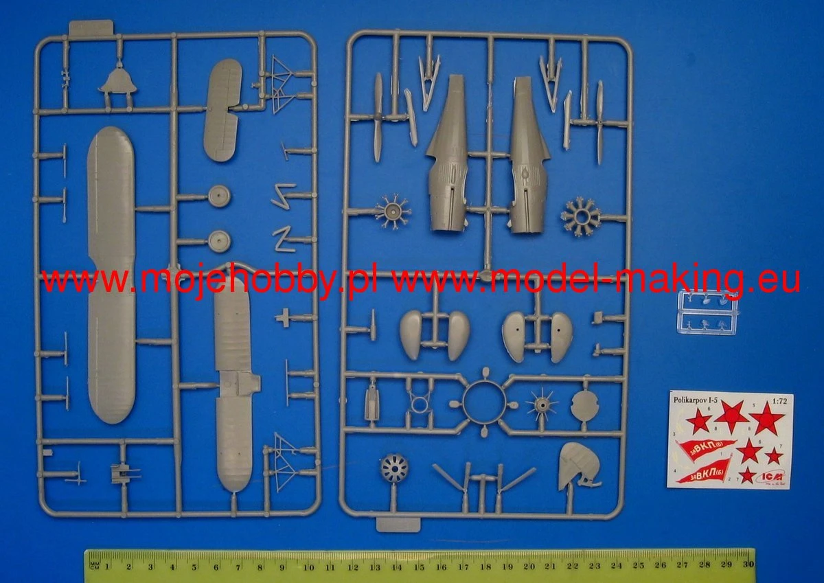 ICM 72053 I-5 WWII Soviet Fighter-biplane 4 ICM 72053 I-5 WWII Soviet Fighter-biplane - Image 2