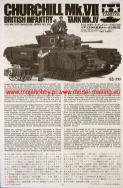 Tamiya 35210 British Infantry Tank Mk.IV Churchill Mk.VII -Toy Model Store 1278 2 tam35210 1