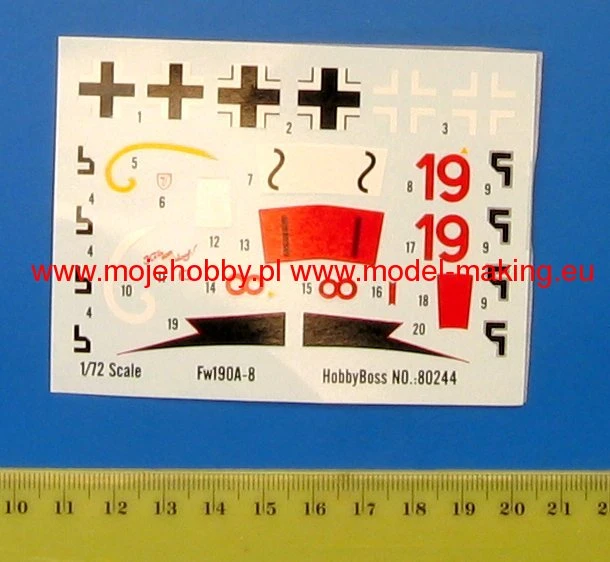 Hobby Boss 80244 Focke-Wulf Fw190A-8 10 Hobby Boss 80244 Focke-Wulf Fw190A-8 - Image 8