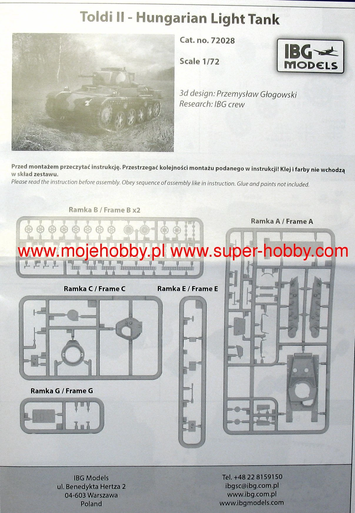 IBG 72028 Toldi II Hungarian Light Tank 8 IBG 72028 Toldi II Hungarian Light Tank - Image 6