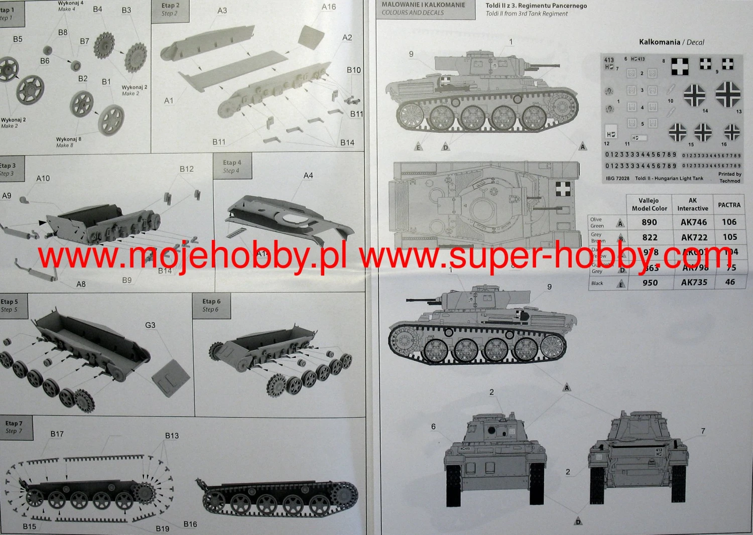 IBG 72028 Toldi II Hungarian Light Tank 9 IBG 72028 Toldi II Hungarian Light Tank - Image 7