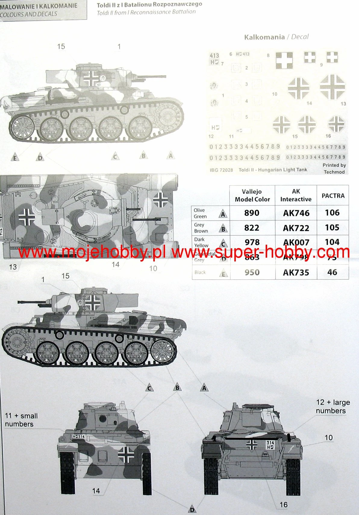 IBG 72028 Toldi II Hungarian Light Tank 11 IBG 72028 Toldi II Hungarian Light Tank - Image 9