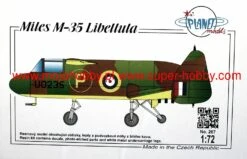 Planet Models 267 Miles M.35 Libellula -Toy Model Store 15227 2 plt267 1