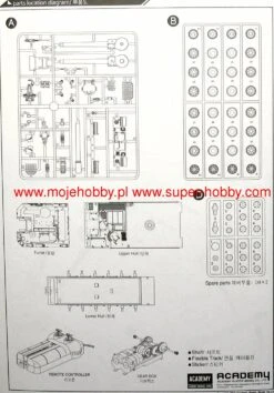 Academy 13312 ROK Army K9 SPG MCP -Toy Model Store 15295 2 aca13312 3 1 3