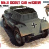 MiniArt 35074 DINGO Mk.II SCOUT CAR W/CREW 2 MiniArt 35074 DINGO Mk.II SCOUT CAR W/CREW -Toy Model Store 1549 rd