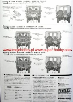 FineMolds FM34 IGSDF Light Truck Type 73 Canvas -Toy Model Store 15635 2 fin34 5