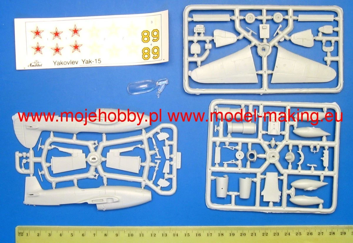 A-Model 07223 Yakovlev Yak-15 Soviet Fighter Jet 4 A-Model 07223 Yakovlev Yak-15 Soviet Fighter Jet - Image 2