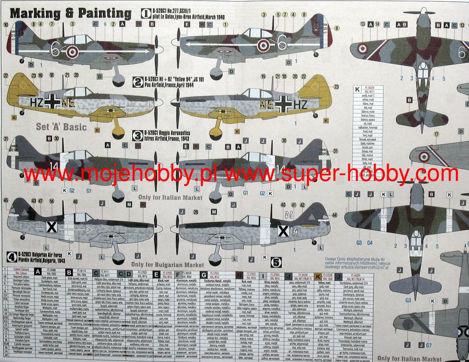 MisterCraft D216 Devoitine D-520 CI 10 MisterCraft D216 Devoitine D-520 CI - Image 8