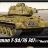 Academy 13502 T-34 747(r) German Version 1/35