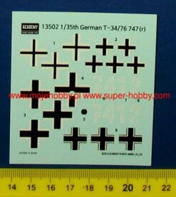 Academy 13502 T-34 747(r) German Version 1/35 -Toy Model Store 16901 1 aca13502 15