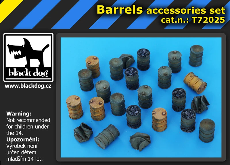Black Dog T72025 Barrels Accessories Set 4 Black Dog T72025 Barrels Accessories Set - Image 2