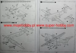 A-Model 72344 Beech C-12J -Toy Model Store 17271 2 am72344 3