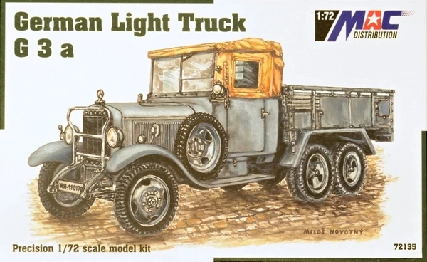 DISCONTINUED MAC 72135 German Light Truck G3a 3 DISCONTINUED MAC 72135 German Light Truck G3a