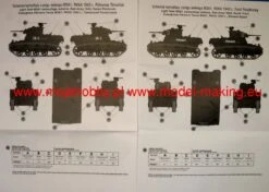 Mirage-Hobby 726074 Czołg Lekki M3A1 'Kujbyszew' -Toy Model Store 1872 2 mir726074 4