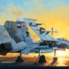 Trumpeter 01678 Russian Su-33 Flanker D With Flight Deck