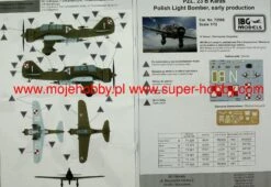IBG 72506 PZL.23B Karaś - Polish Light Bomber (Early Production) 12 IBG 72506 PZL.23B Karaś - Polish Light Bomber (Early Production) -Toy Model Store 21198 2 ibg72506 6