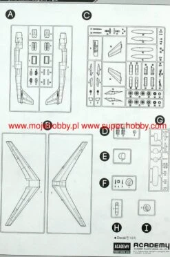 Academy 12618 B-47 USAF -Toy Model Store 21674 2 aca12618 5