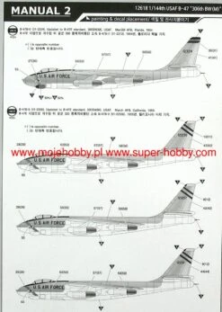Academy 12618 B-47 USAF -Toy Model Store 21674 2 aca12618 6