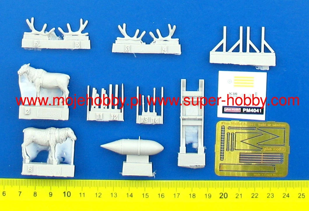 Plus Model 4041 Reindeer-team With German Bomb 6 Plus Model 4041 Reindeer-team With German Bomb - Image 4