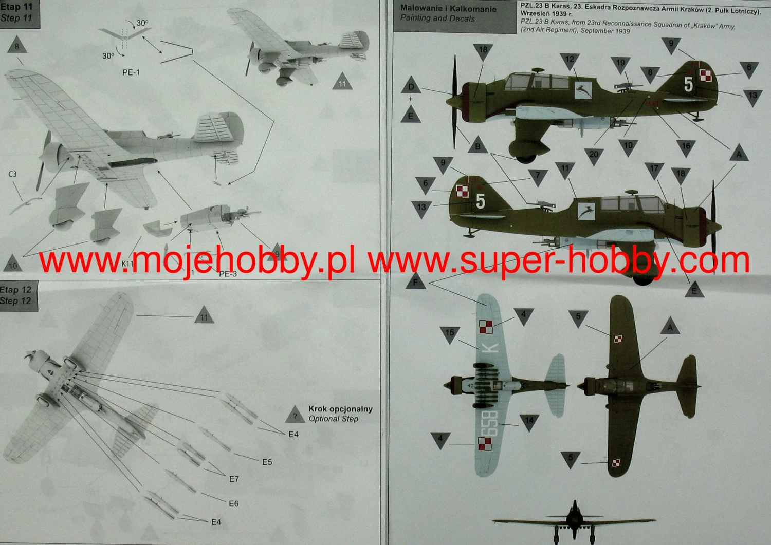 IBG 72507 PZL 23B Karaś Polish Light Bomber Late 9 IBG 72507 PZL 23B Karaś Polish Light Bomber Late - Image 7