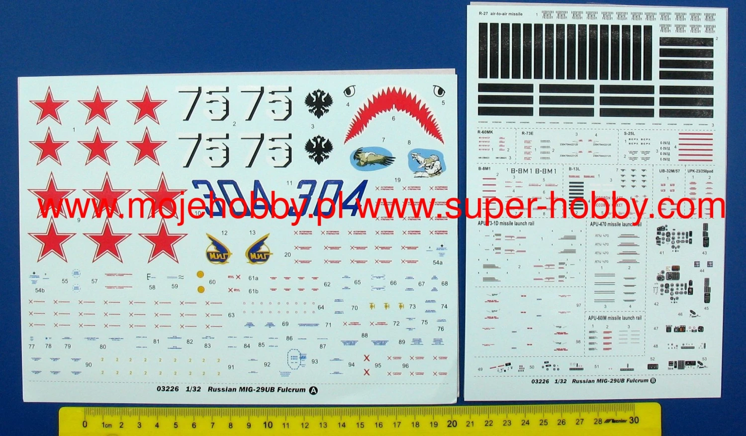 Trumpeter 03226 Mig-29UB Fulcrum 12 Trumpeter 03226 Mig-29UB Fulcrum - Image 10