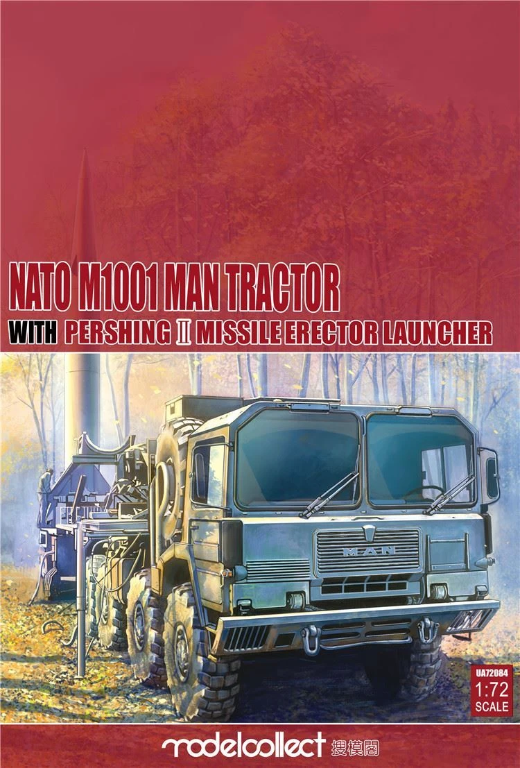 Model Collect Modelcollect UA72084 Man Tractor & Pershing II 4 Model Collect Modelcollect UA72084 Man Tractor & Pershing II - Image 2