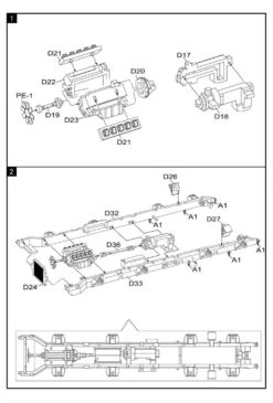 Model Collect Modelcollect UA72084 Man Tractor & Pershing II 19 Model Collect Modelcollect UA72084 Man Tractor & Pershing II -Toy Model Store 23328 0004219 nato m1001 man tractor pershing missile erector launcher