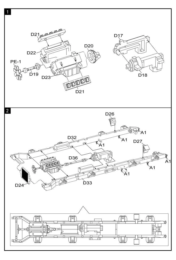 Model Collect Modelcollect UA72084 Man Tractor & Pershing II 10 Model Collect Modelcollect UA72084 Man Tractor & Pershing II - Image 8
