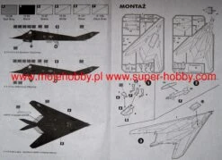 Aeroplast 90014 Lockheed F-117A Nighthawk (Operacja Pustynna Burza) 10 Aeroplast 90014 Lockheed F-117A Nighthawk (Operacja Pustynna Burza) -Toy Model Store 2422 2 ARP00141 2