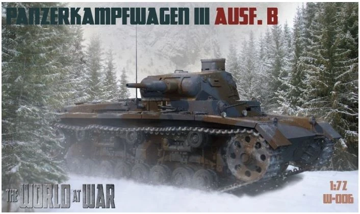 IBG WAW006 The World At War Panzerkampfwagen III Ausf. B 3 IBG WAW006 The World At War Panzerkampfwagen III Ausf. B