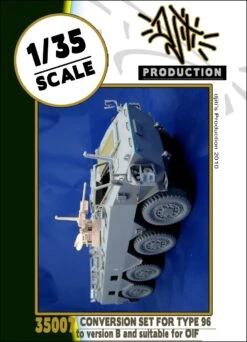 Djiti's Production 35007 Conversion Set For Type 96 To Version B And Suitable For OIF