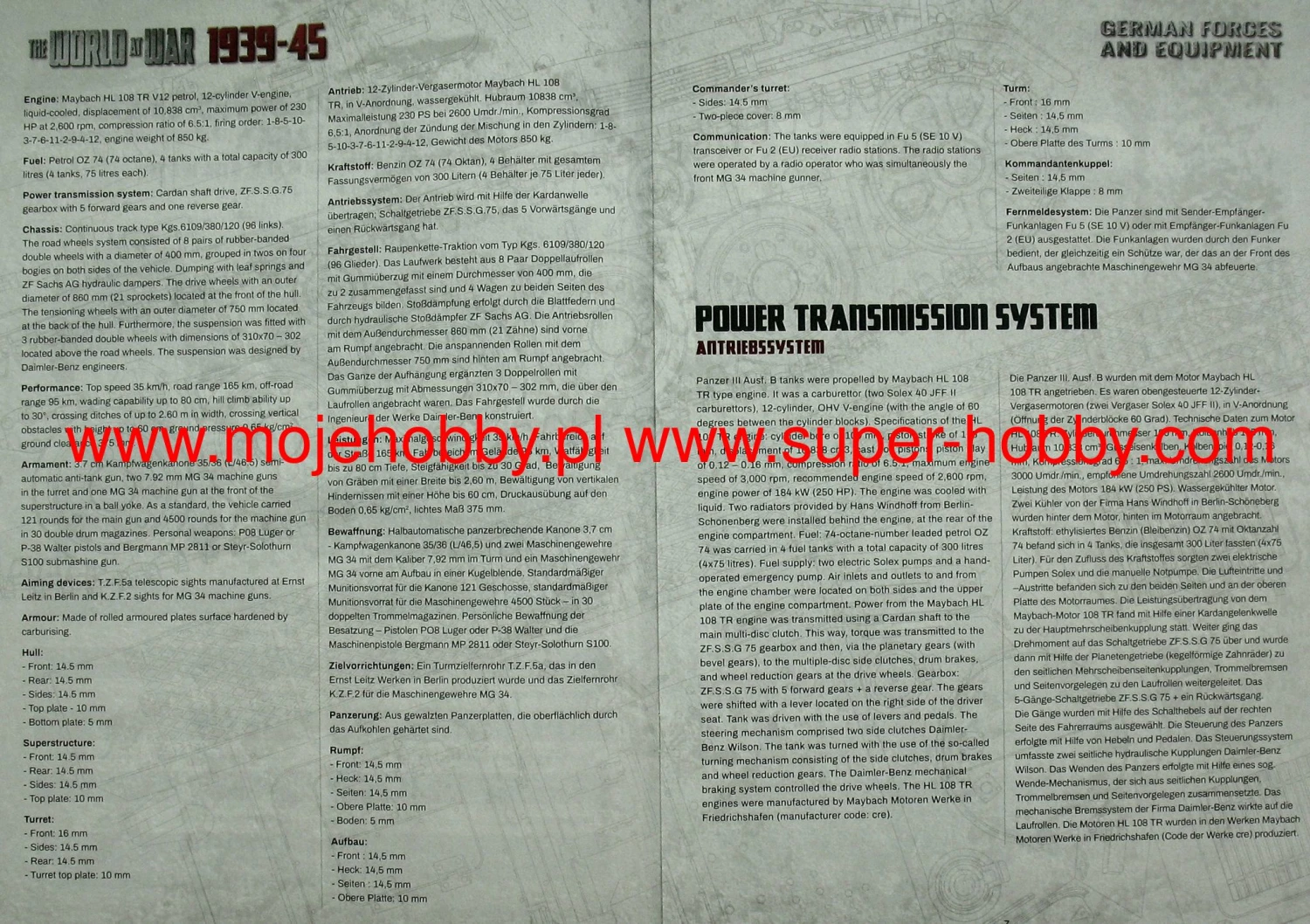 IBG WAW006 The World At War Panzerkampfwagen III Ausf. B 8 IBG WAW006 The World At War Panzerkampfwagen III Ausf. B - Image 6