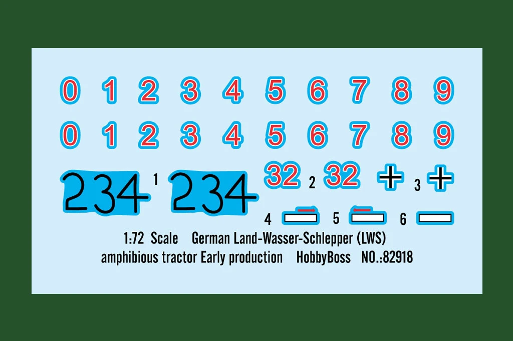 Hobby Boss 82918 German Land-Wasser-Schlepper (LWS) Amphibi Tractor Early Production 6 Hobby Boss 82918 German Land-Wasser-Schlepper (LWS) Amphibi Tractor Early Production - Image 4