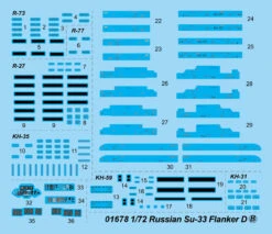 Trumpeter 01678 Russian Su-33 Flanker D With Flight Deck -Toy Model Store 25864 3 auto downl