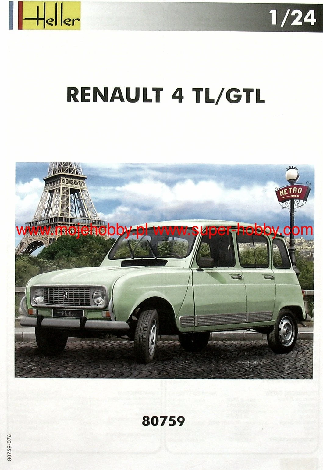 Heller 56759 Renault 4L - Starter Set 8 Heller 56759 Renault 4L - Starter Set - Image 6