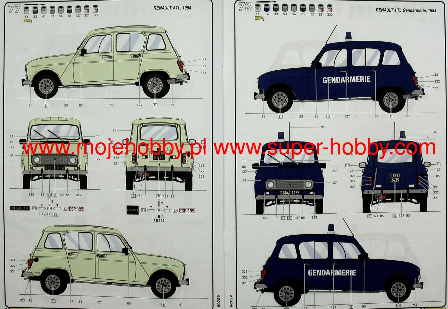 Heller 56759 Renault 4L - Starter Set 10 Heller 56759 Renault 4L - Starter Set - Image 8