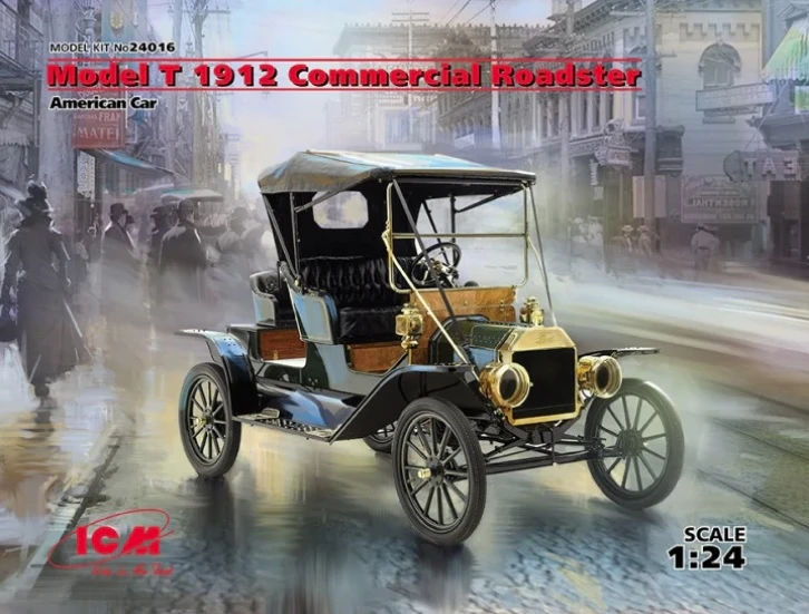 ICM 24016 Model T 1912 Commercial Roadster 3 ICM 24016 Model T 1912 Commercial Roadster