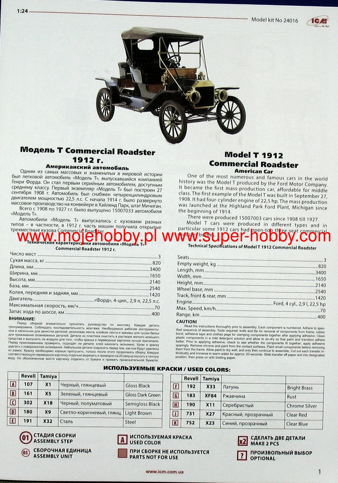 ICM 24016 Model T 1912 Commercial Roadster 7 ICM 24016 Model T 1912 Commercial Roadster - Image 5