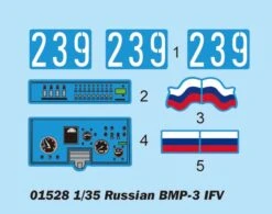 Trumpeter 01528 BMP-3 IFV 17 Trumpeter 01528 BMP-3 IFV -Toy Model Store 2778 4 auto downl
